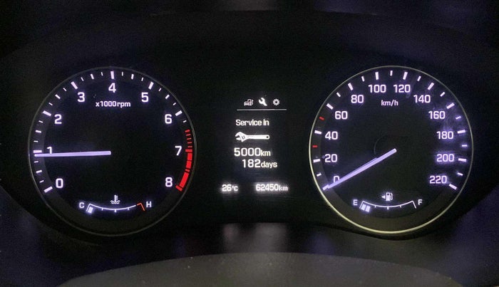 2015 Hyundai Elite i20 ASTA 1.2, Petrol, Manual, 62,415 km, Odometer Image