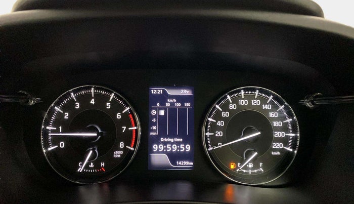 2022 Maruti Baleno ALPHA PETROL 1.2, Petrol, Manual, 14,253 km, Odometer Image