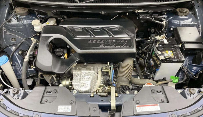 2023 Maruti FRONX ALPHA 1.0L TURBO 6 AT, Petrol, Automatic, 12,951 km, Engine View