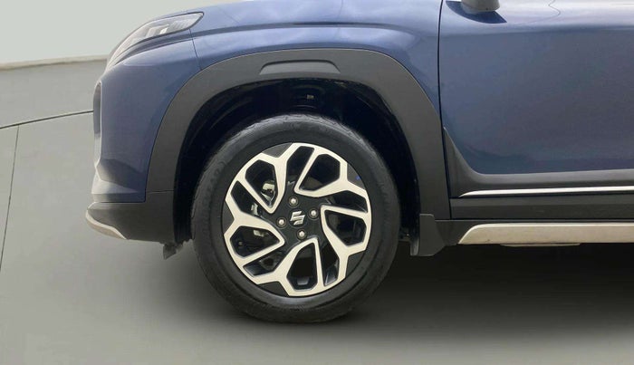 2023 Maruti FRONX ALPHA 1.0L TURBO 6 AT, Petrol, Automatic, 12,951 km, Left Front Wheel