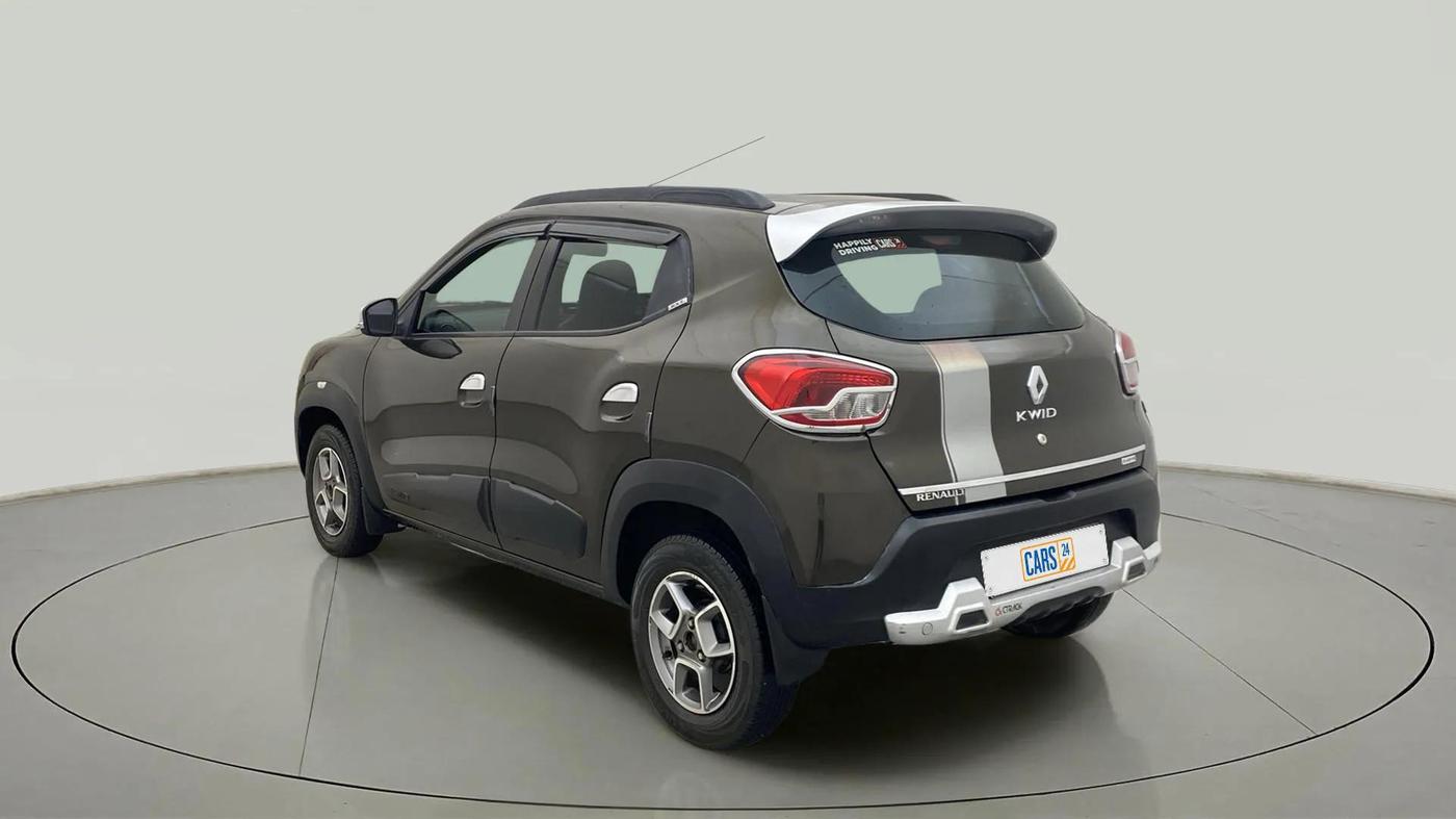 2019 Renault Kwid RXT 1.0 AMT (O), Petrol, Automatic, 42,049 km, Left Back Diagonal