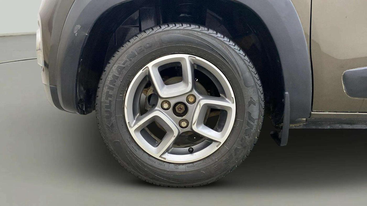 2019 Renault Kwid RXT 1.0 AMT (O), Petrol, Automatic, 42,049 km, Left Front Wheel