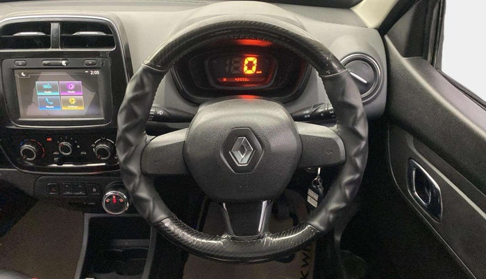 2019 Renault Kwid RXT 1.0 AMT (O), Petrol, Automatic, 42,049 km, Steering Wheel Close Up