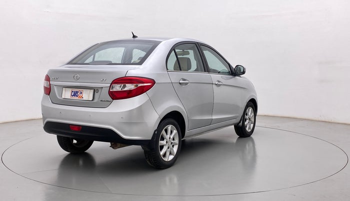 2017 Tata Zest XT PETROL, Petrol, Manual, 51,776 km, Right Back Diagonal