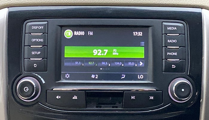 2017 Tata Zest XT PETROL, Petrol, Manual, 51,776 km, Infotainment System