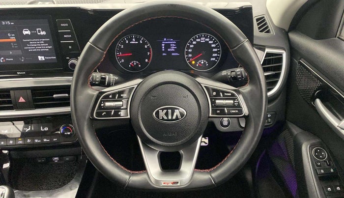 2019 KIA SELTOS GTK 1.4 PETROL, Petrol, Manual, 26,250 km, Steering Wheel Close Up