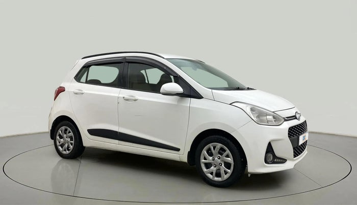 2017 Hyundai Grand i10 SPORTZ (O) 1.2 KAPPA VTVT, Petrol, Manual, 91,435 km, Right Front Diagonal