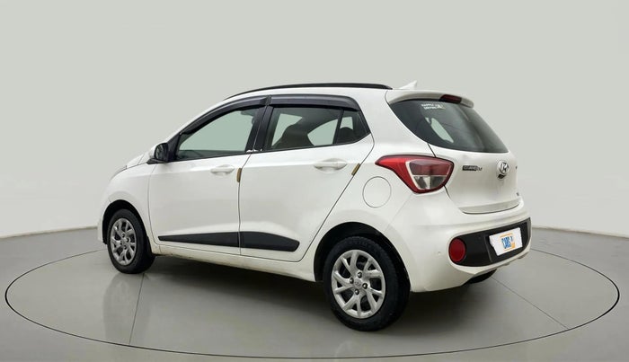2017 Hyundai Grand i10 SPORTZ (O) 1.2 KAPPA VTVT, Petrol, Manual, 91,435 km, Left Back Diagonal