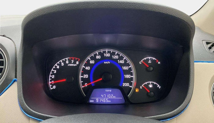 2017 Hyundai Grand i10 SPORTZ (O) 1.2 KAPPA VTVT, Petrol, Manual, 91,435 km, Odometer Image