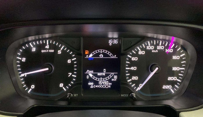 2023 Tata PUNCH PURE MT, Petrol, Manual, 15,479 km, Odometer Image