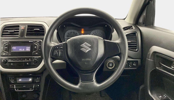 2022 Maruti Vitara Brezza VXI, Petrol, Manual, 67,564 km, Steering Wheel Close Up