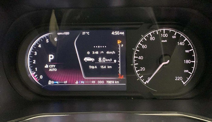 2021 Tata Harrier XZA PLUS 2.0L, Diesel, Automatic, 70,798 km, Odometer Image
