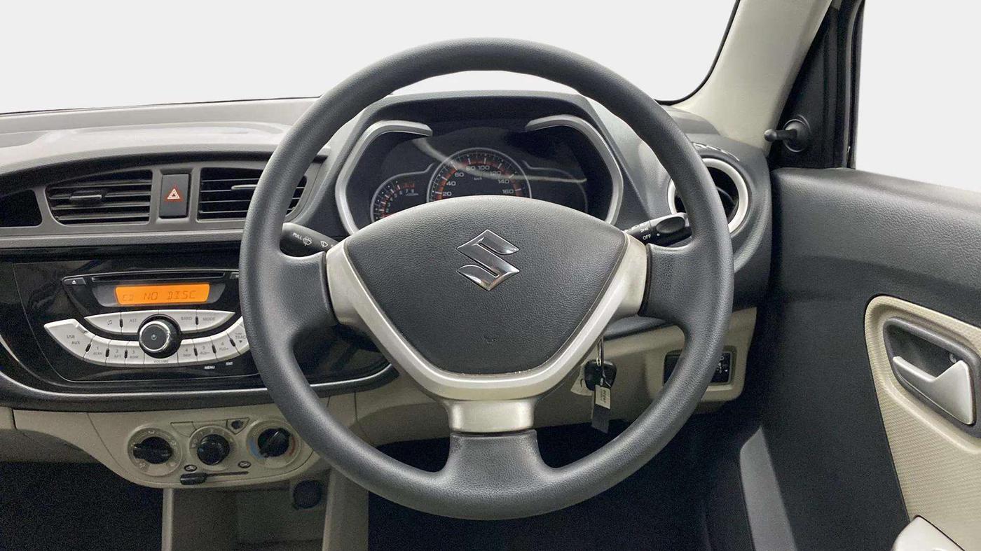 2017 Maruti Alto K10 VXI, Petrol, Manual, 97,123 km, Steering Wheel Close Up