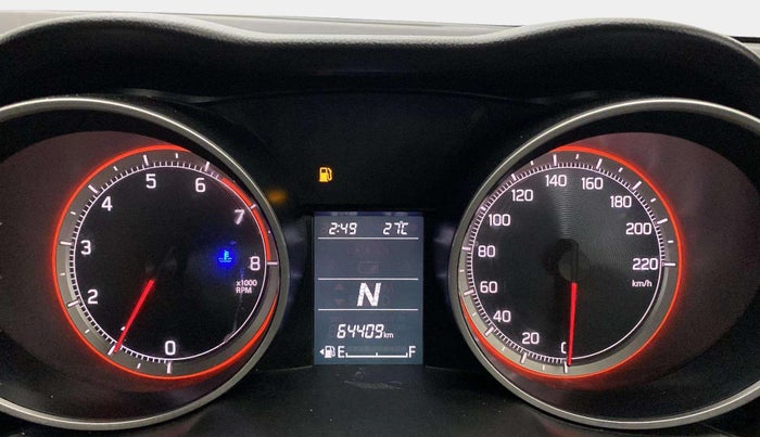 2018 Maruti Swift ZXI AMT, Petrol, Automatic, 64,391 km, Odometer Image