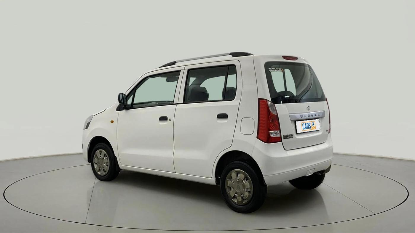 2014 Maruti Wagon R 1.0 LXI, Petrol, Manual, 64,541 km, Left Back Diagonal