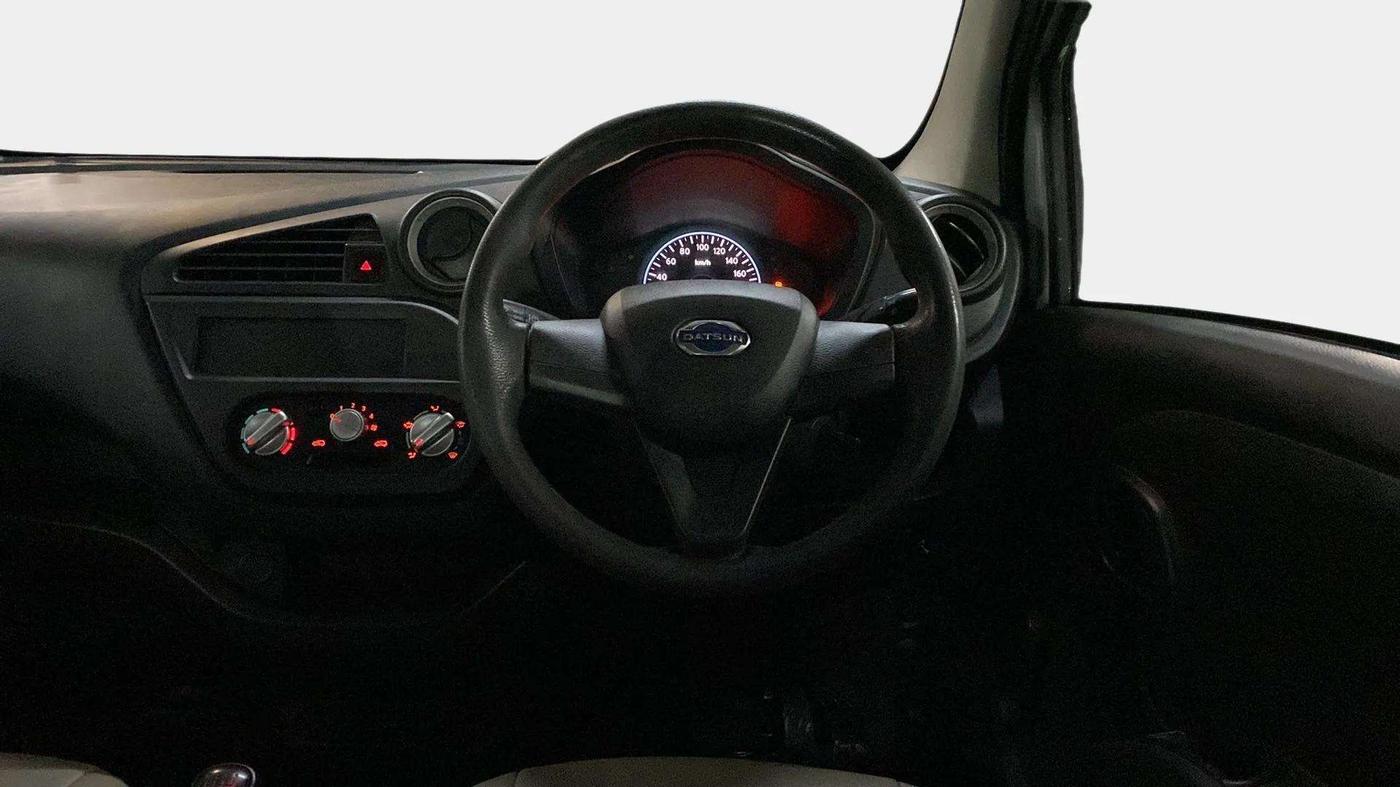 2018 Datsun Redi Go A, Petrol, Manual, 39,681 km, Steering Wheel Close Up