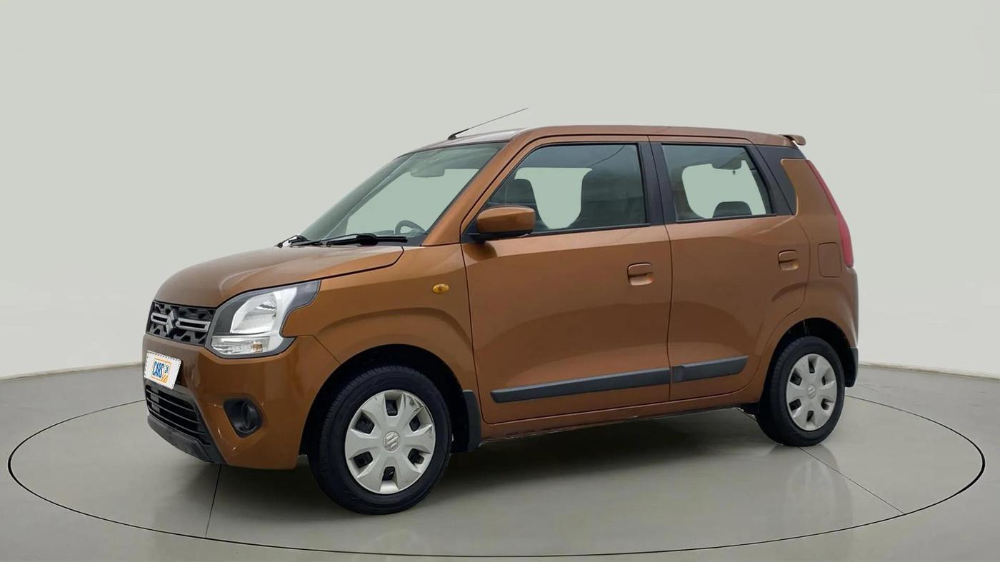 2019 Maruti New Wagon-R VXI 1.2 AMT, Petrol, Automatic, 67,661 km, Left Front Diagonal
