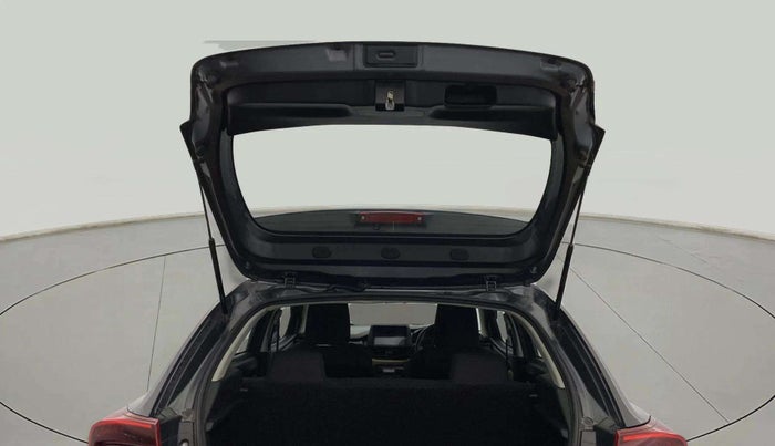 2022 Toyota Glanza E, Petrol, Manual, 24,433 km, Boot Door Open