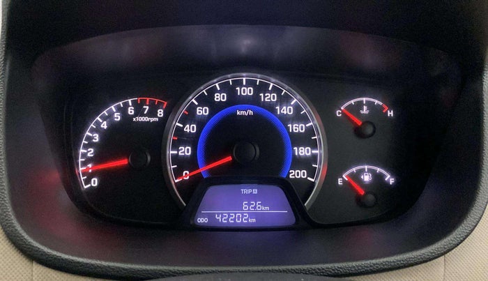 2015 Hyundai Grand i10 MAGNA 1.2 KAPPA VTVT, Petrol, Manual, 42,130 km, Odometer Image