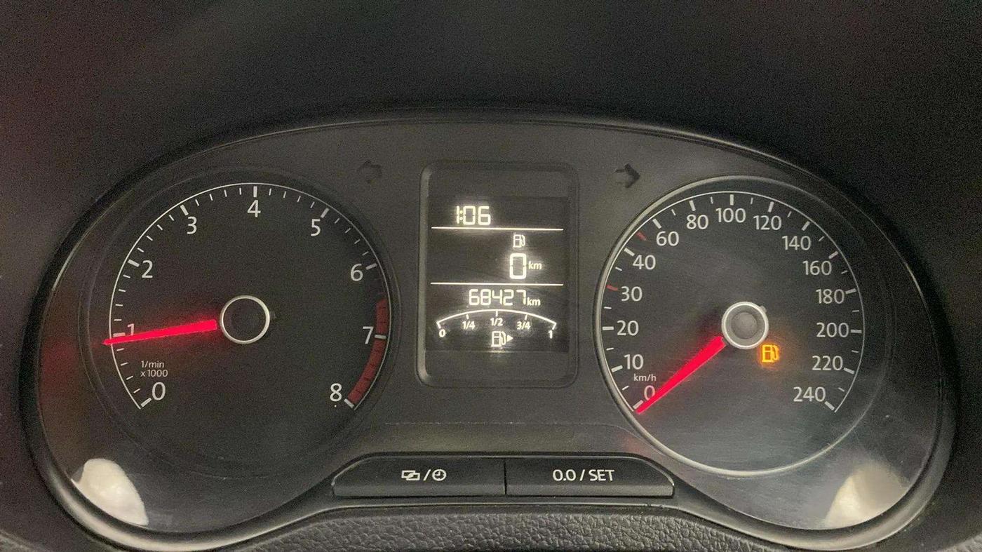 2016 Volkswagen Polo HIGHLINE1.2L, Petrol, Manual, 68,525 km, Odometer Image