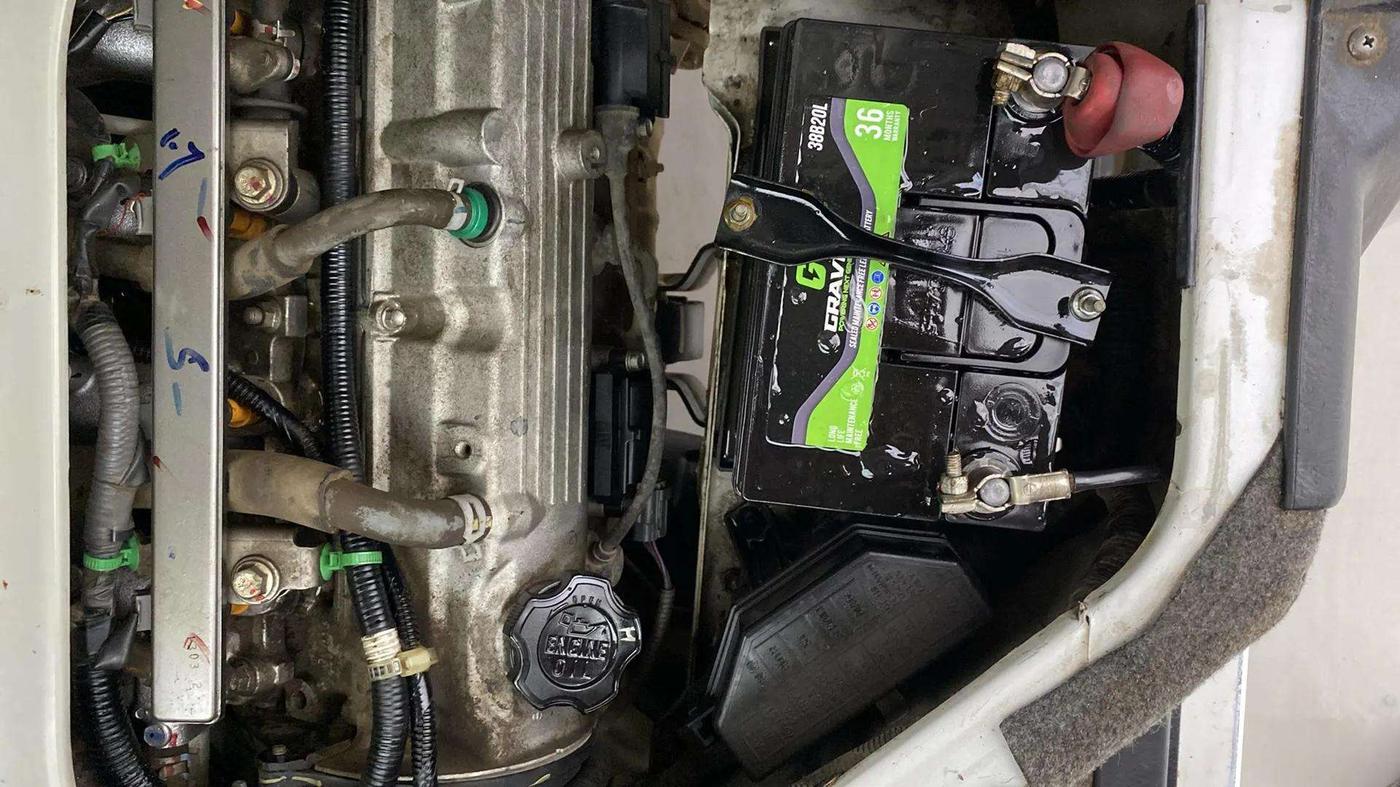 2021 Maruti Eeco 5 STR WITH A/C+HTR, Petrol, Manual, 49,163 km, Engine View - Left