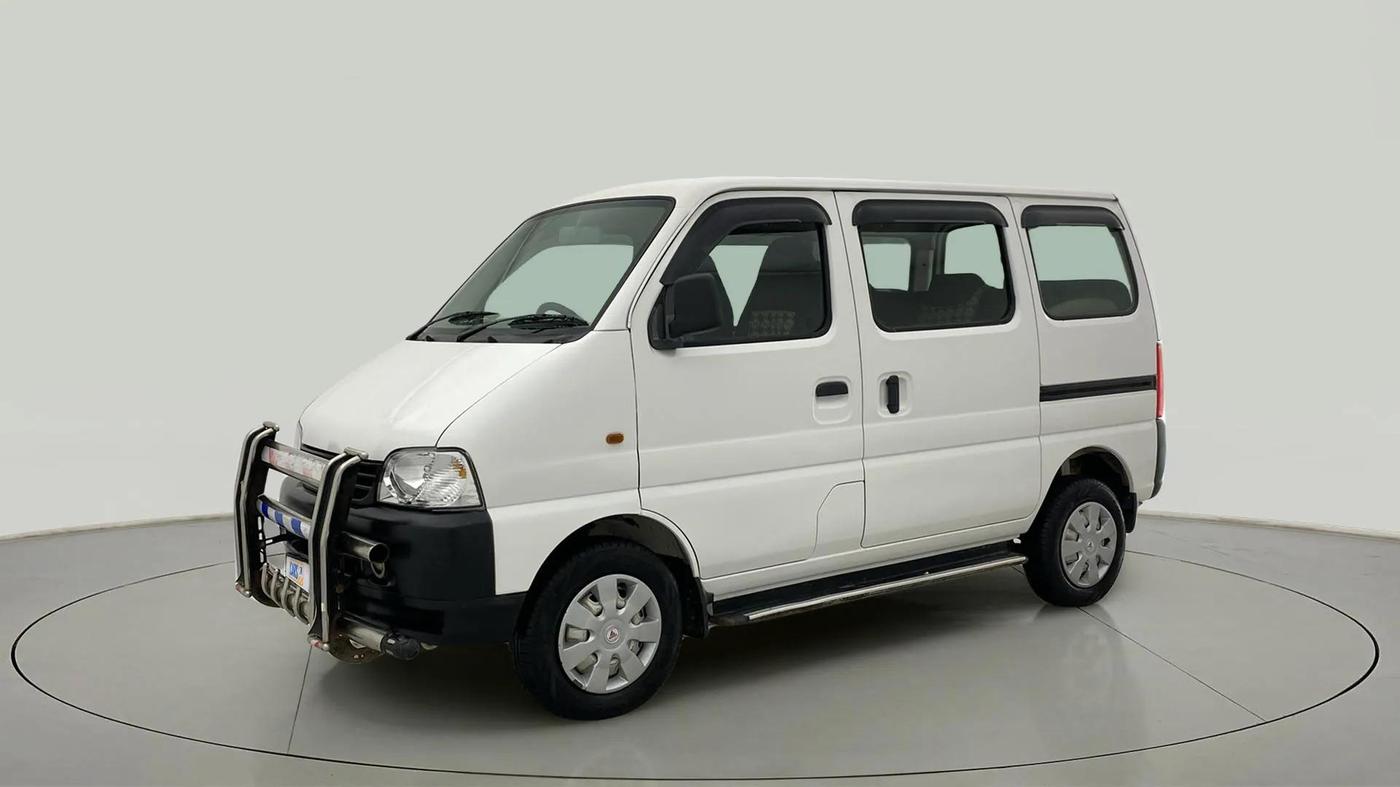 2021 Maruti Eeco 5 STR WITH A/C+HTR, Petrol, Manual, 49,163 km, Left Front Diagonal