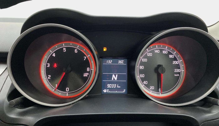 2020 Maruti Swift ZXI AMT, Petrol, Automatic, 90,322 km, Odometer Image