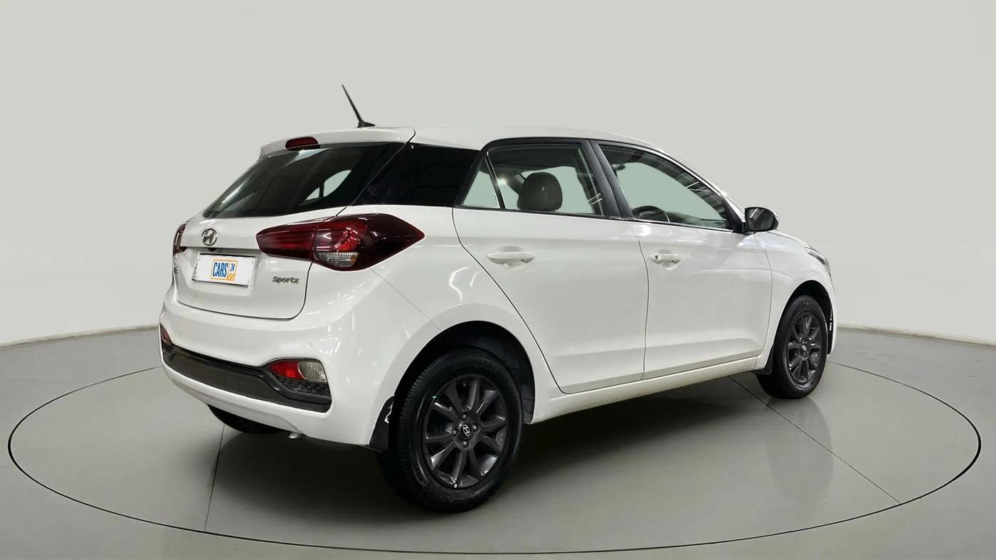 2019 Hyundai Elite i20 SPORTZ PLUS 1.2, Petrol, Manual, 10,765 km, Right Back Diagonal