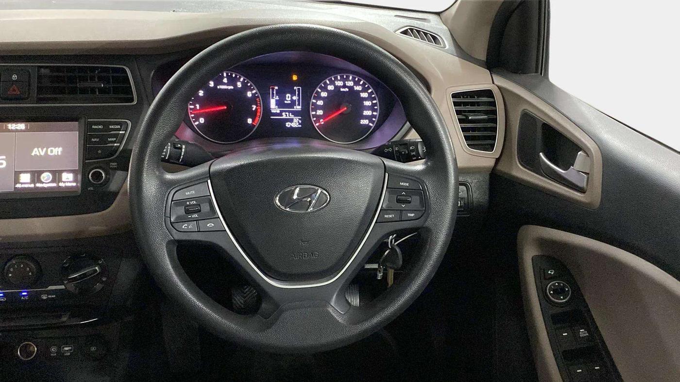 2019 Hyundai Elite i20 SPORTZ PLUS 1.2, Petrol, Manual, 10,765 km, Steering Wheel Close Up