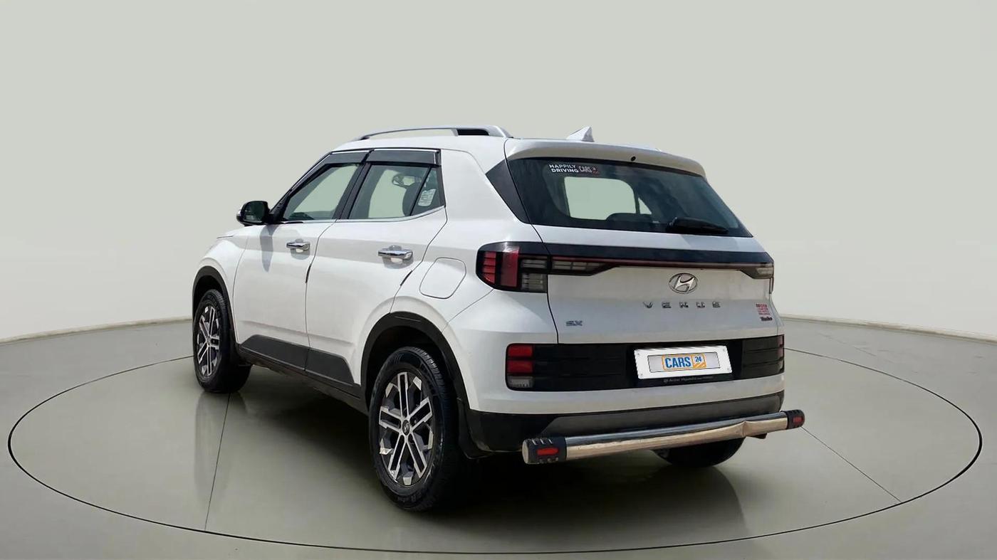 2023 Hyundai VENUE SX 1.0 (O) TURBO IMT, Petrol, Manual, 36,205 km, Left Back Diagonal