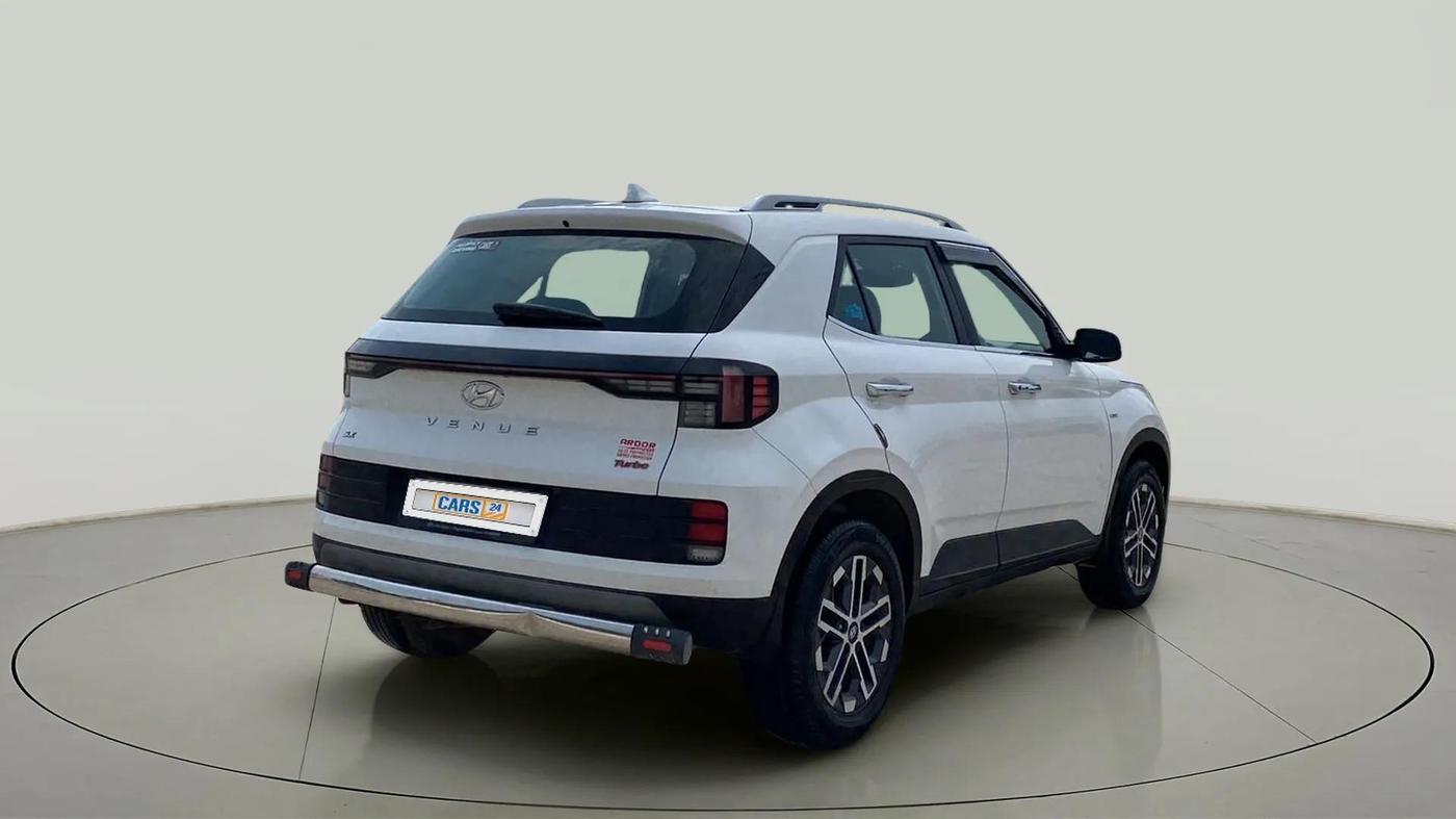 2023 Hyundai VENUE SX 1.0 (O) TURBO IMT, Petrol, Manual, 36,205 km, Right Back Diagonal