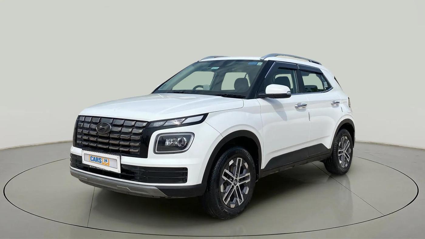 2023 Hyundai VENUE SX 1.0 (O) TURBO IMT, Petrol, Manual, 36,205 km, Left Front Diagonal
