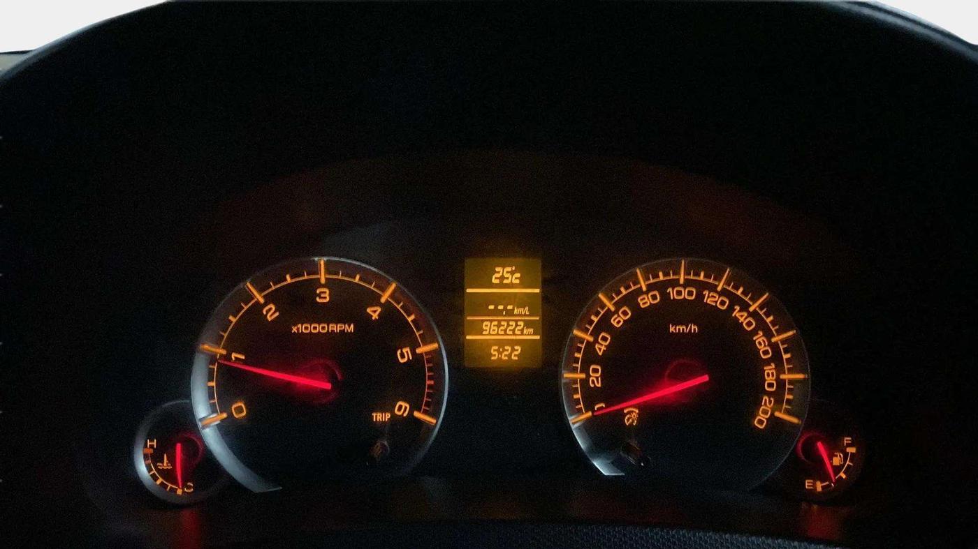 2014 Maruti Swift ZDI, Diesel, Manual, 96,229 km, Odometer Image