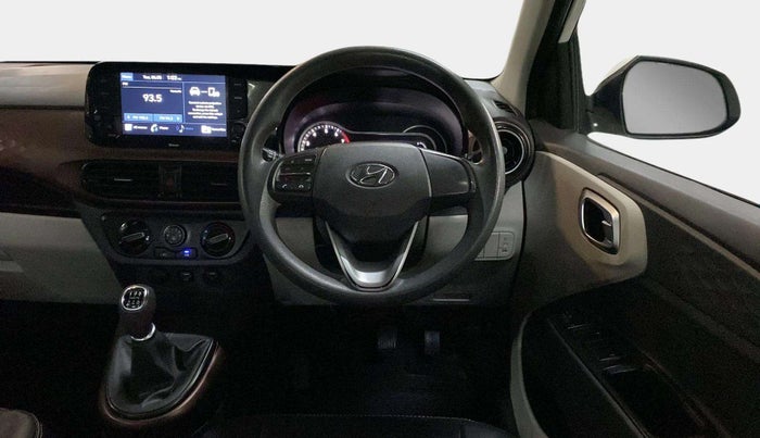 2020 Hyundai AURA SX 1.2, Petrol, Manual, 29,855 km, Steering Wheel Close Up