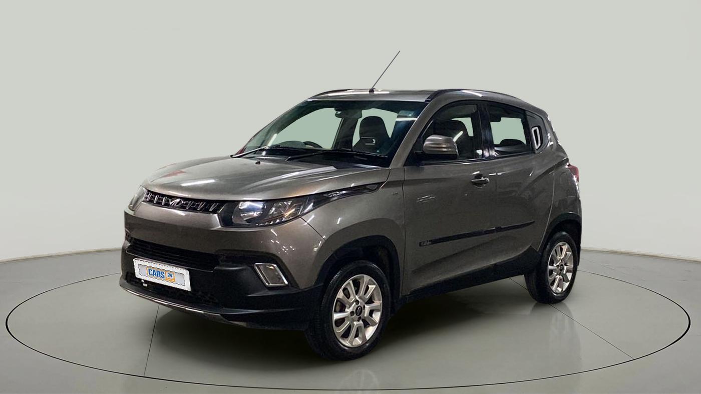 2017 Mahindra Kuv100 K8 D 6 STR, Diesel, Manual, 97,940 km, Left Front Diagonal
