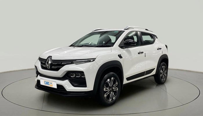 2023 Renault Kiger RXZ AMT, Petrol, Automatic, 5,363 km, Left Front Diagonal