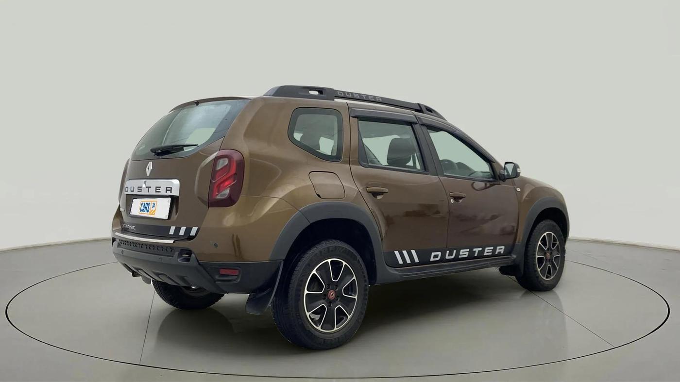 2017 Renault Duster RXS CVT, Petrol, Automatic, 24,821 km, Right Back Diagonal