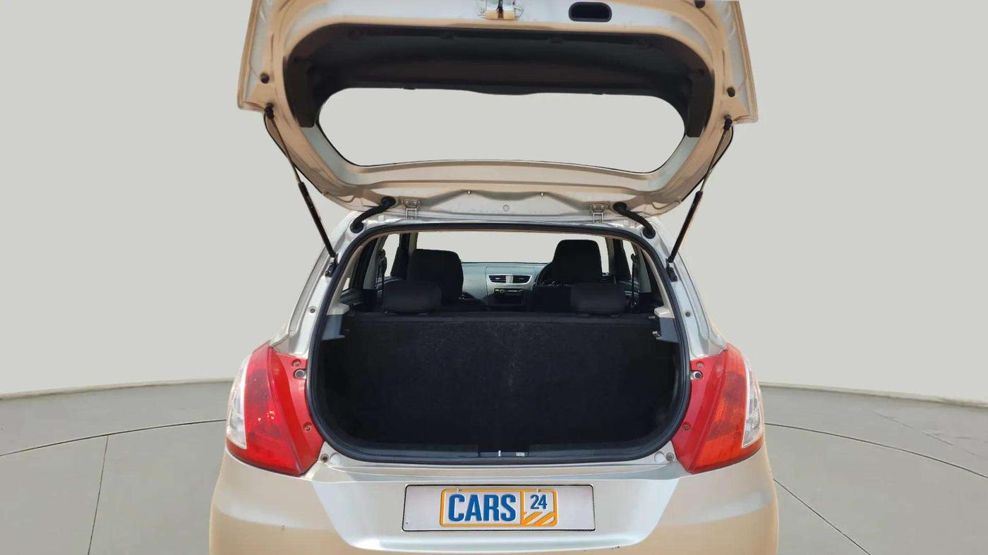 2012 Maruti Swift VXI, Petrol, Manual, 95,786 km, Boot Inside