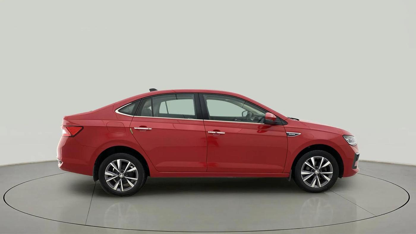 2022 Skoda SLAVIA STYLE 1.0L TSI AT, Petrol, Automatic, 13,547 km, Right Side View