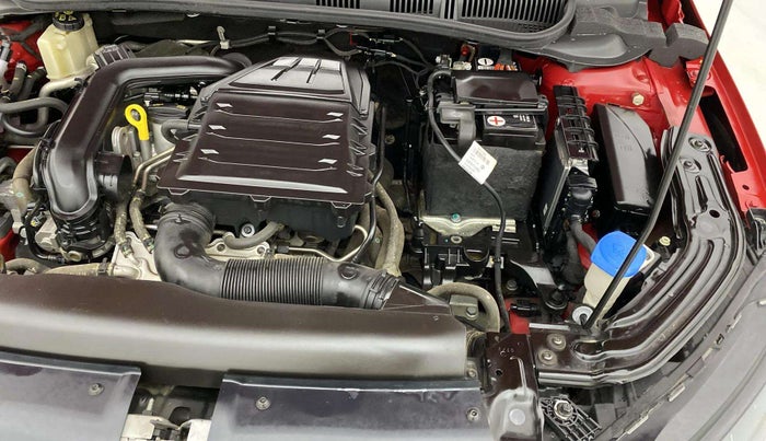 2022 Skoda SLAVIA STYLE 1.0L TSI AT, Petrol, Automatic, 13,547 km, Engine View - Left