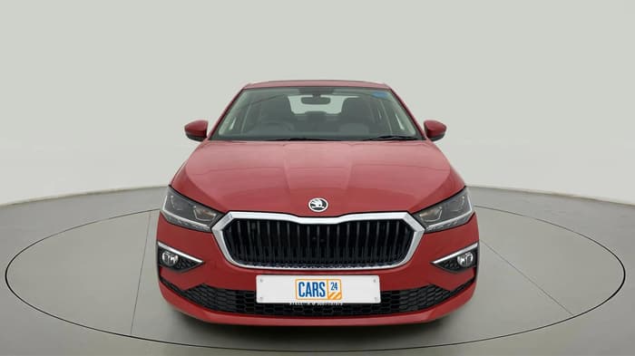 2022 Skoda SLAVIA STYLE 1.0L TSI AT, Petrol, Automatic, 13,547 km, Front