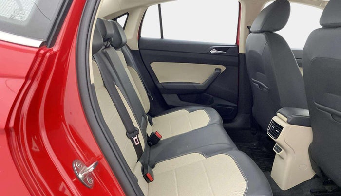 2022 Skoda SLAVIA STYLE 1.0L TSI AT, Petrol, Automatic, 13,547 km, Right Side Rear Door Cabin