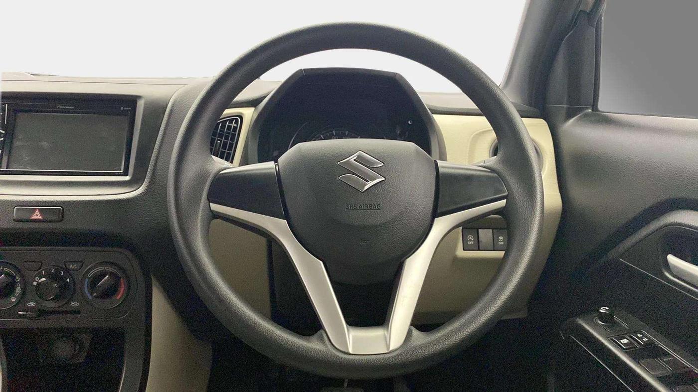 2023 Maruti New Wagon-R VXI 1.0 AMT, Petrol, Automatic, 1,468 km, Steering Wheel Close Up