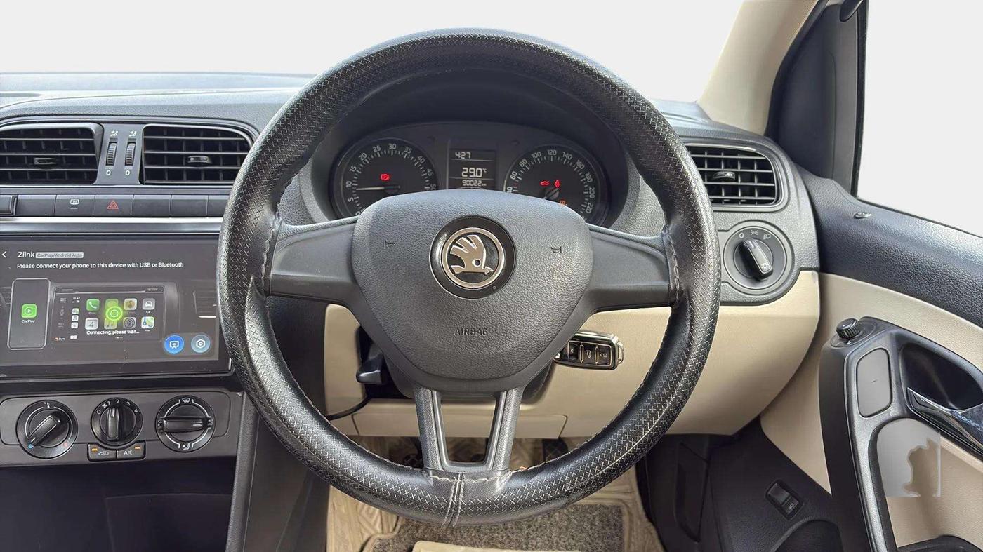 2020 Skoda Rapid 1.5 TDI CR ACTIVE, Diesel, Manual, 90,022 km, Steering Wheel Close Up
