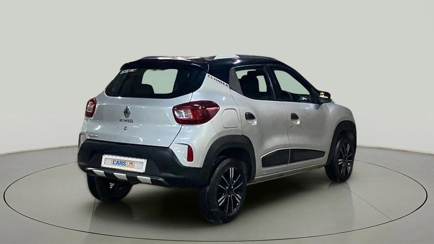 2024 Renault Kwid CLIMBER 1.0 (O) DUAL TONE, Petrol, Manual, 5,608 km, Right Back Diagonal