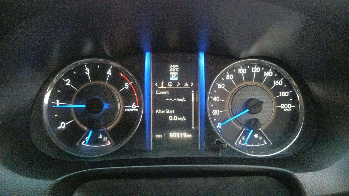 2017 Toyota Fortuner 2.8 4X2 AT, Diesel, Automatic, 91,162 km, Odometer Image