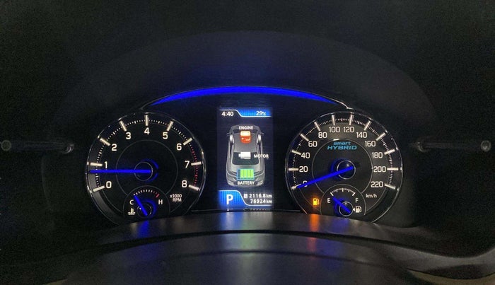 2018 Maruti Ciaz DELTA AT 1.5 SHVS PETROL, Petrol, Automatic, 76,907 km, Odometer Image