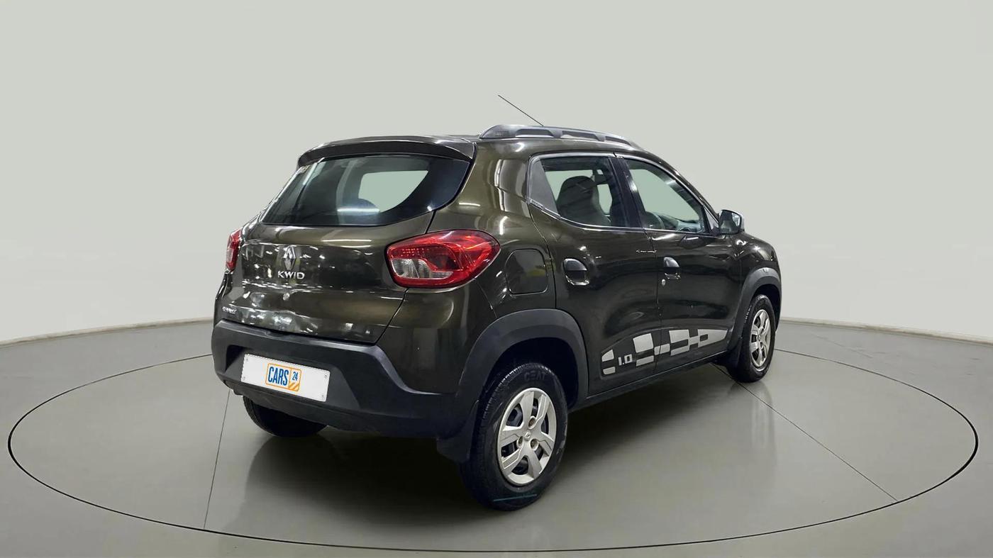 2016 Renault Kwid RXT 1.0, Petrol, Manual, 37,005 km, Right Back Diagonal