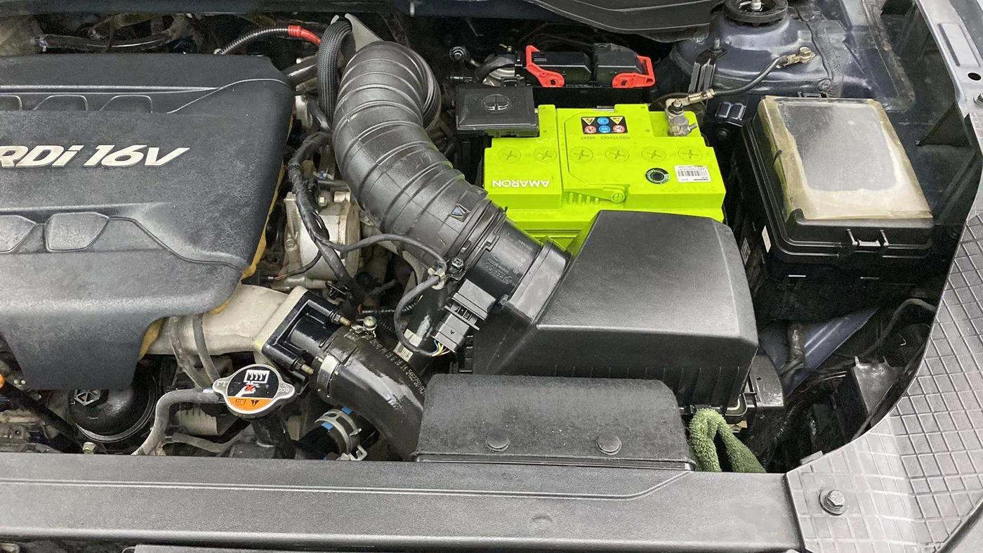 2019 Hyundai VENUE SX(O) 1.4 CRDI, Diesel, Manual, 56,472 km, Engine View - Left