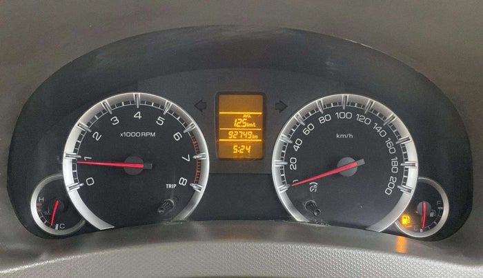 2016 Maruti Ertiga VXI, Petrol, Manual, 92,745 km, Odometer Image